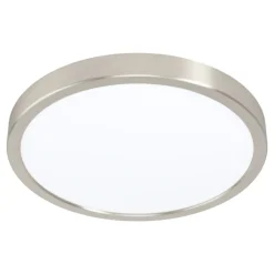 Hot Z Fueva Bath plafond, børstet stål, Ø28,5 cm Indendørs Belysning