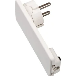 Discount E-line Schuko vinkelstikprop med jord, Stikpropper