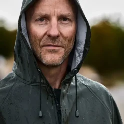 Discount Eka Outdoor regnjakke PU/PVC, oivengrøn, tr. Regntøj