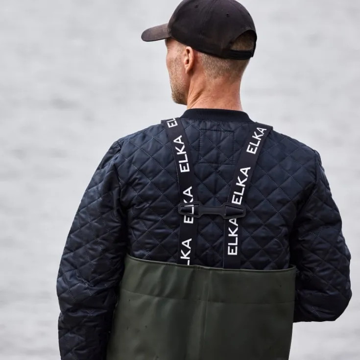 Discount Elka waders, olivengrøn, str. Støvler