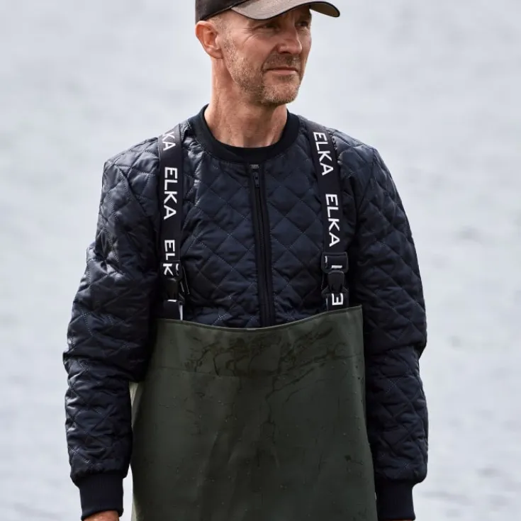 Hot Elka waders, olivengrøn, str. Støvler