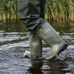 Hot Elka waders, olivengrøn, str. Støvler