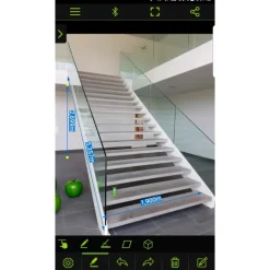 Laser 1 afstandsmåler med bluetooth Tommestok & Afstandsmålere