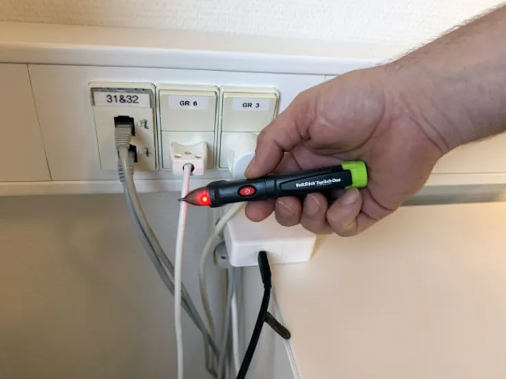 Online Voltstick, polsøger Kabel- & Ledningssøgning