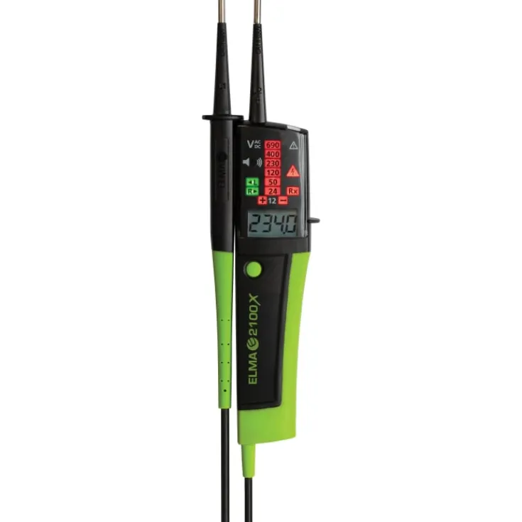 2100X spændingstester 3-i-1 Spændings- & Fasetestere