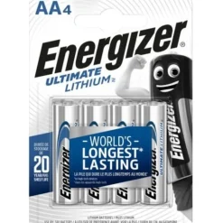 New AA batterier, 4 stk. Batterier