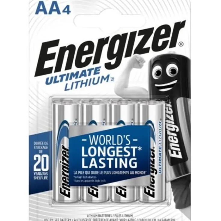New AA batterier, 4 stk. Batterier