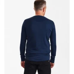 Hot FE Engel Grandad langærmet t-shirt, marineblå, str. 2XL T-Shirts & Poloshirts