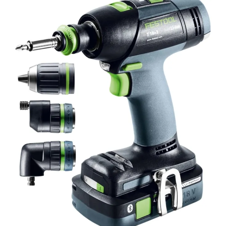New T 18+3 HPC 4,0 I-Set bore-/skruemaskine Bore- & Skruemaskiner