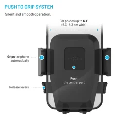 Hot Iconiq Flex XL telefonholder til forrude eller instrumentbræt Mobil, Pc & Data