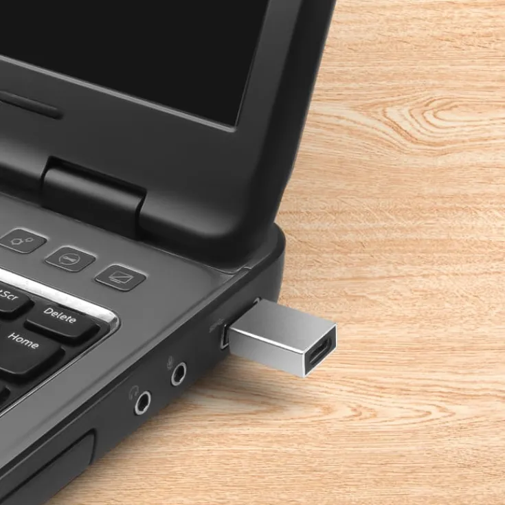 Outlet Link USB-A til USB-C adapter Mobil, Pc & Data