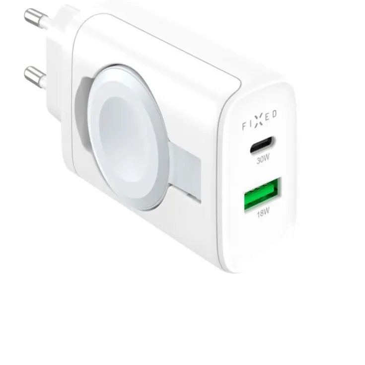 Online USB-A & C adapter med Apple watch oplader Mobil, Pc & Data