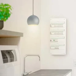 Sale Færdigmonteret boligtavle til varmepumpe, 4x13 moduler Schneider Electric|Tavler & Skabe