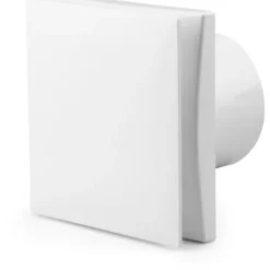 Online 100 badventilator, timer, Ø100 mm, hvid Badeværelsesventilatorer