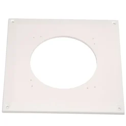 Hot dækplade, 180x180 mm, hvid Badeværelsesventilatorer