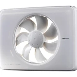Outlet Intellivent 2.0 badventilator, fugtstyring, timer, Ø100 mm, Badeværelsesventilatorer