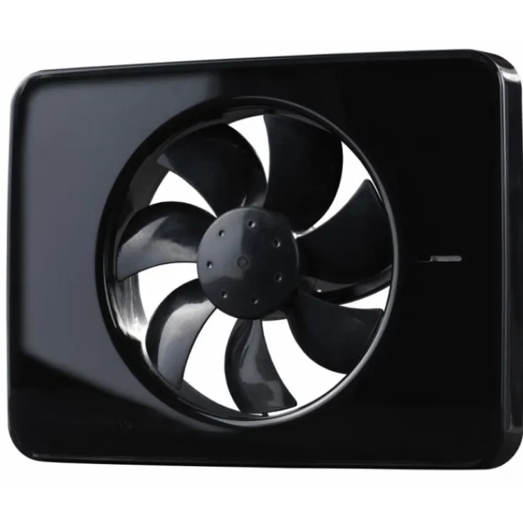 New Intellivent 2.0 badventilator, fugtstyring, timer, Ø100 mm, Badeværelsesventilatorer