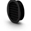 Hot skabsrist, Ø80 mm, sort Badeværelsesventilatorer