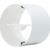 Sale stormsikring, til Ø125 mm, hvid Badeværelsesventilatorer