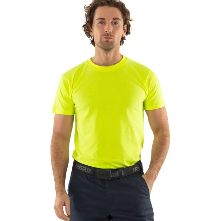 Outlet Acode light t-shirt, lys gul, str. 2XL T-Shirts & Poloshirts
