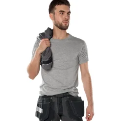 Hot Acode light t-shirt, lysegrå, str. 2XL T-Shirts & Poloshirts