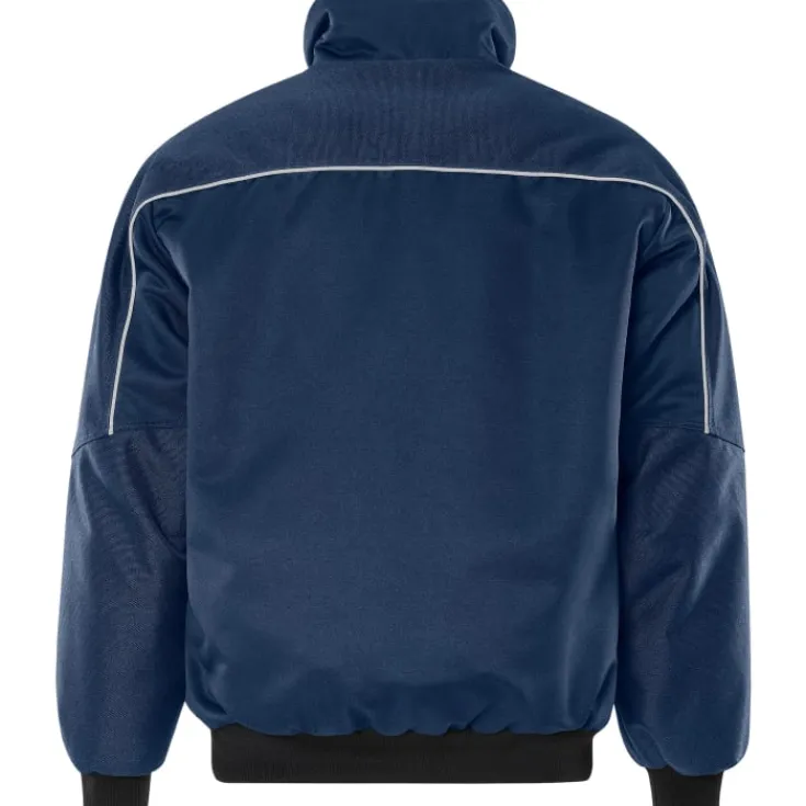 Hot 464 pilotjakke, mørk marineblå, str. XS Jakker & Veste