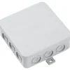 Clearance F-tronic E114 forgreningsdåse, 100x100 mm, lysegrå Samledåser