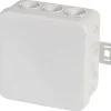 Discount F-tronic E125 samledåse, 75x75x40 mm, lysegrå Samledåser