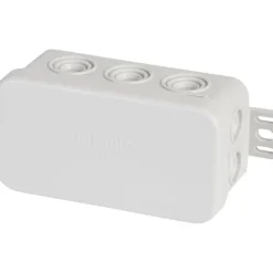 F-tronic E126 samledåse, 85x44x40 mm, lysegrå Samledåser