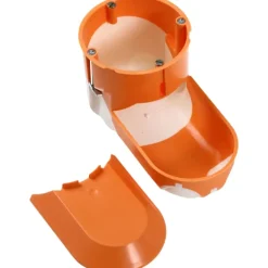 New F-Tronic forfradåse til kiprelæ, Ø68 mm Dåser & Underlag