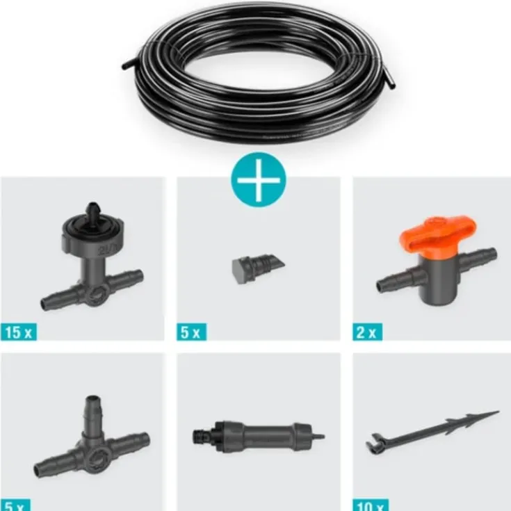 Hot micro-drip til 15 planter Vandingssystemer