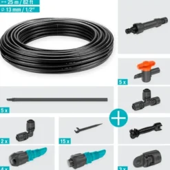Discount micro-drip 60 m2 Vandingssystemer