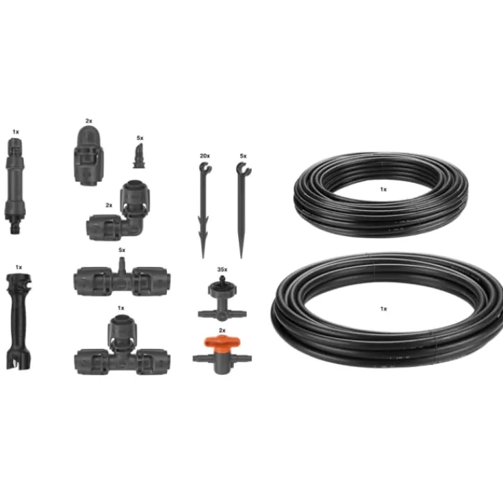 Sale micro-drip til 35 planter Vandingssystemer