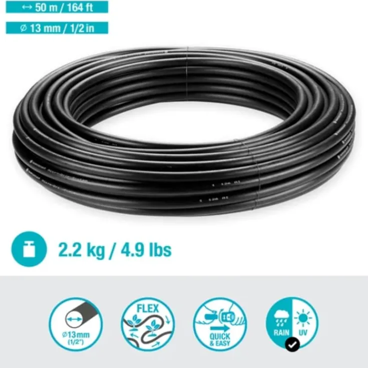 Discount micro-drip hovedrør 13 mm 50 m Vandingssystemer