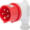 Hot CEE vinkelstikprop, 5P, 32A, IP44 Industrimateriel|Cee Stikpropper