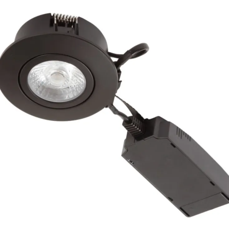 Outlet GN "Diospot 30" LED spot V.2, sort, 2700K Gn Belysning