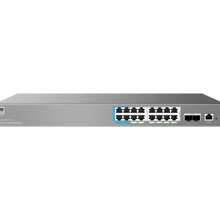 New GWN7802P Pro switch, L2, 16X1G, 2XSFP+, 16XPoE, 250W Routere & Switch