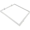 Outlet Click-Fit indbygningsramme til panel, hvid, 30x30 cm Led Paneler