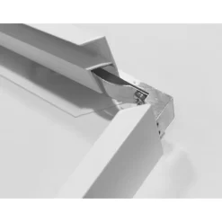 hvid påbygningsramme til backlit-panel, Led Paneler