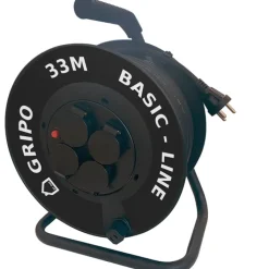 Hot kabeltromle, 33 meter Kabeltromler
