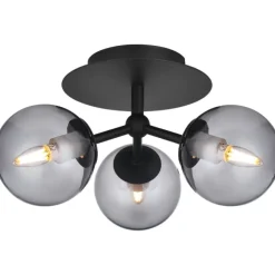 Discount Atom Trio loftlampe, røgfarvet Halo Design