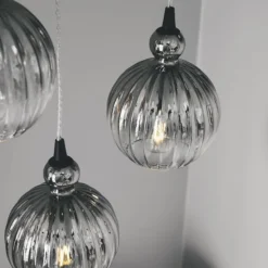 Discount Ball Ball pendel, røgfarvet, Ø15 cm Loftlamper