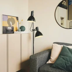 Hot Baltimore gulvlampe, 2-armet Halo Design|Gulvlamper