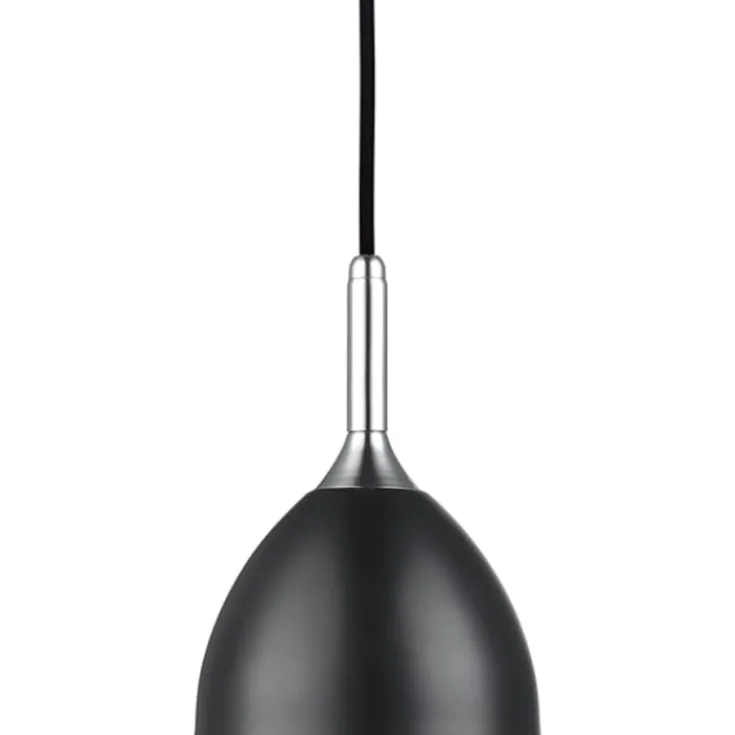 Sale Bellevue pendel, sort/krom, Ø14 cm Loftlamper