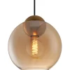 Best Bubbles pendellampa, bärnstensfärgad, Ø24 cm Loftlamper
