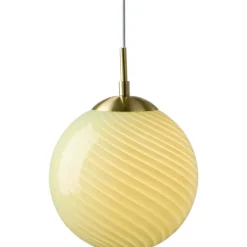 Outlet Candy Ball pendel, grøn, Ø30 cm Halo Design