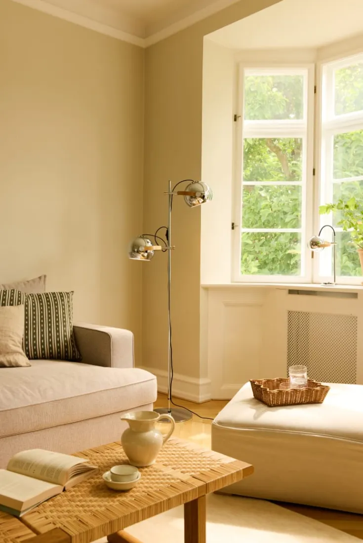 Best DC gulvlampe, krom Gulvlamper