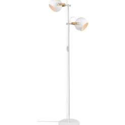 Discount D.C gulvlampe med 2 skærme, Gulvlamper