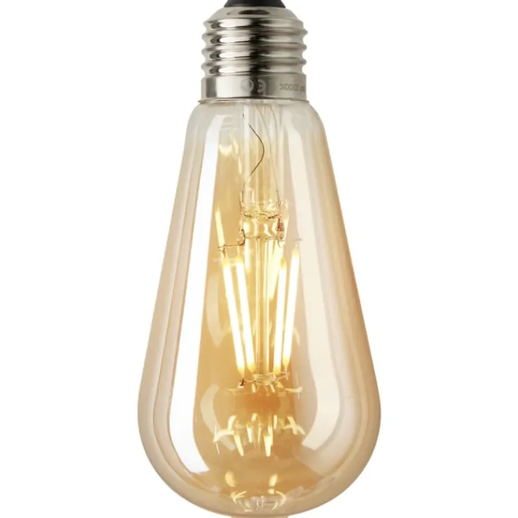 New Deko E27 dråbepære, 2200K, 4W Led Pærer