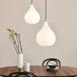Online Drops pendel, glas, Ø23 cm Tilbud|Halo Design